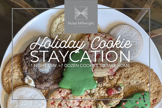 Holiday Cookie Staycation at Hotel Millwright – 1 night stay + 7 dozen cookies to take home